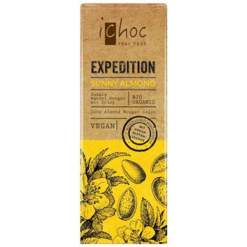 Mini Tablette iChoc Expedition Sunny Almond Organic, 50g