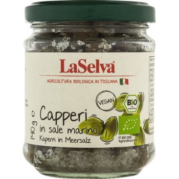 Capers in Sea Salt Organic, 140g