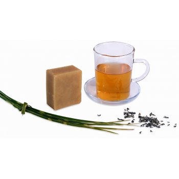 Shampoo Hair Soap Green Tea Coriander Oil #plasticfree, 100g