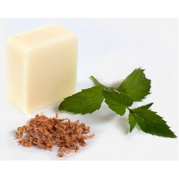 Shower Gel Salt Soap with Peppermint and Cedarwood Oil #plasticfree, 100g