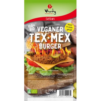 Burger Tex-Mex Burger Vegan Organic, 200g