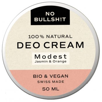Deo Cream Modest No Bullsh!t #plasticfree, 50ml