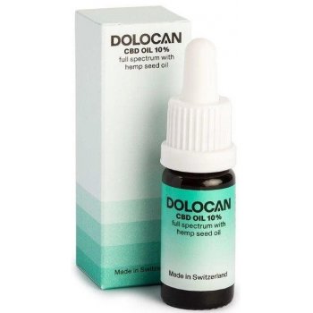 Dolocan CBD Oil 10% Organic, 10ml
