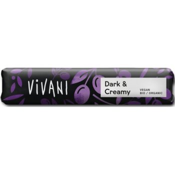 Vivani Chocolate Bar Dark & Creamy Organic, 35g