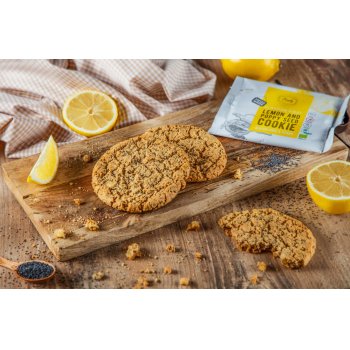 Freely Vegan Cookie Lemon & Poppy Seed Gluten Free Organic, 65g