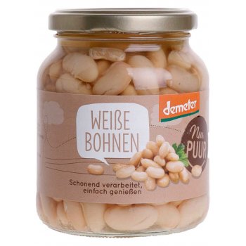 White Beans Glas Jar Demeter, 350g