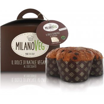 Panettone Végétalien MilanoVeg avec Chocolat, 750g