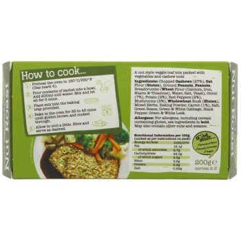 Vegan Nut Roast - Country Veg/Cashew, 200g