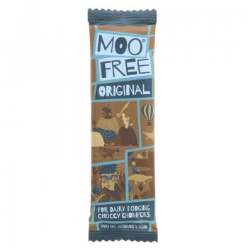 Moo Free Original Chocolate Bar Vegan Gluten Free, 20g