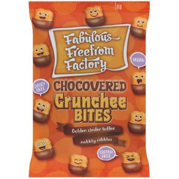 Fabulous Free From Factory Chocovered Crunchee Bites, 65g