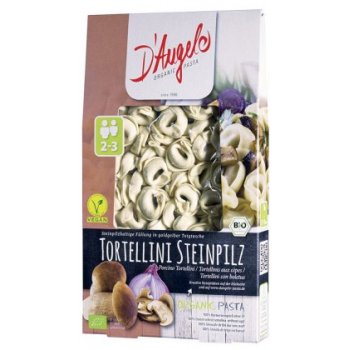 D'Angelo Tortellini filled Porcini Mushrooms Organic, 250g
