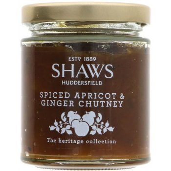 Chutney Shaws Spiced Apricot & Ginger, 195g