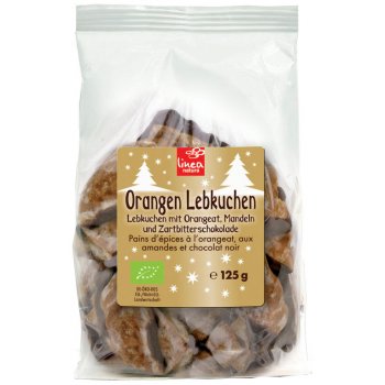 Gingerbread (Lebkuchen) Chocolate / Orange Organic, 125g