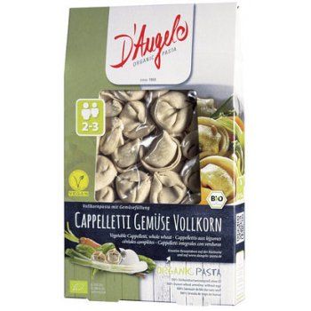 D'Angelo Cappelletti Whole Grain filled Vegetables Organic, 250g