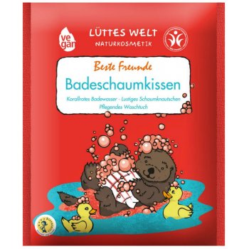 Foam Bath Pillow Lüttes Welt Best Friends, 50g Foam Bath Pillow Lüttes Welt Best Friends, 50g