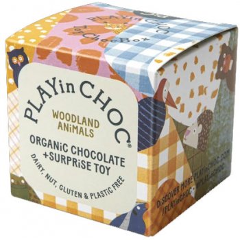Surprise Cubes Chocolate "Woodland Animals" Organic, 20g