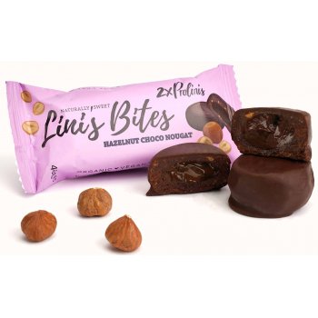 Pralinis Lini's Bites Choco Nougat Organic, 46g