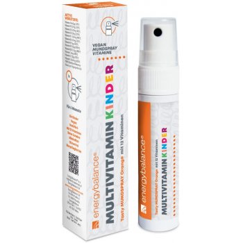 Spray buccal multivitaminé pour enfants avec 12 vitamines, 25 ml
