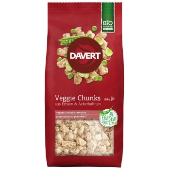 Chunks made from Peas and Beans Organic, 150g