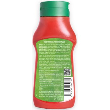 Ketchup Sans sucres ajoutés Ketchup (Erythrit), 500ml