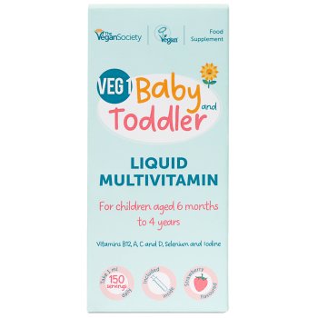 Veg 1 Multivitamin liquide pour bébés et jeunes enfants, 150ml
