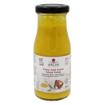 Curry-Saté Sauce Bio, 130ml