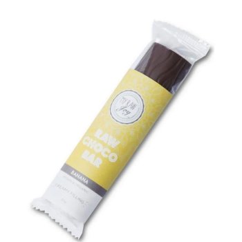 Barre Chocolat Banane-Crème Fourrée RAW Chocolat Bio, 30g