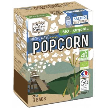 Pop-Corn salé pour micro-ondes Bio, 3x90g