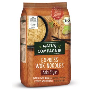 Express Wok Noodles Asia Style Bio, 250g
