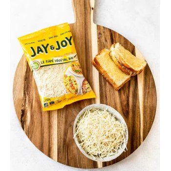 Jay & Joy RÂPÉ Alternative végétale au fromage râpé Bio, 150g