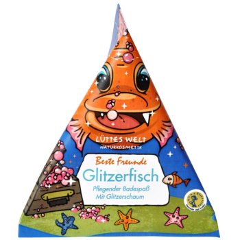 Volcan de baignade "Glitter Fish" Lüttes Welt, 70g