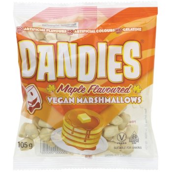 Sirop d'érable Vegan Mini Marshmallows Dandies, 105g