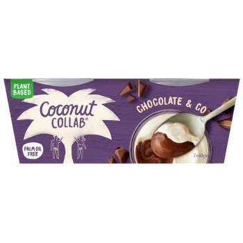 Dessert noix de coco Chocolat & Co, 2x60g