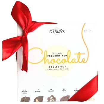 Coffret Cadeau Premium Raw Chocolate Collection Bio, 360g