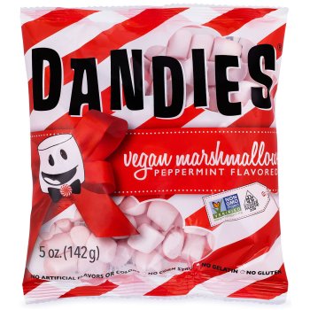 Vegan Mini Marshmallows Dandies Menthe Poivrée, 142g