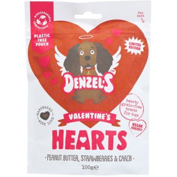 Friandise pour chiens Valentine's Hearts, 100g
