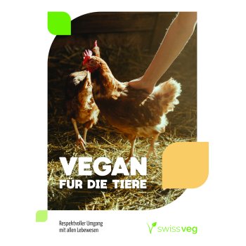 Broschüre: Vegan - Für die Tiere
