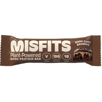 Misfits Barre protéinée Chocolate Brownie, 45g
