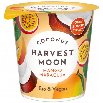Lait de coco avec des cultures de yaourt Mangue & Maracuja Bio, 125g