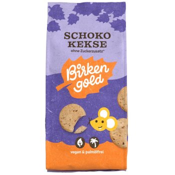 *RABAIS: DLUO 30.10.25* Biscuits Birkengold Cookie Chocolat sans sucres ajoutés, 125g *RABAIS: DLUO 30.10.25* Biscuits Birkengold Cookie Chocolat sans sucres ajoutés, 125g