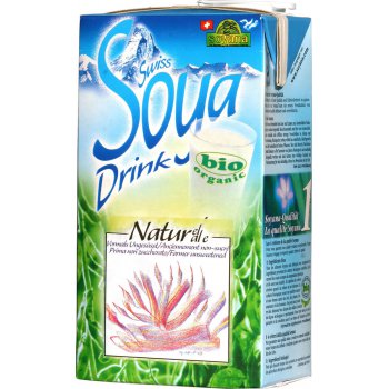 Boisson Soja Nature sans sucre ajouté Bio, 1l