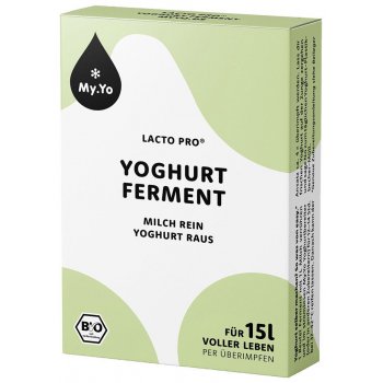 MyYo LACTO PRO Ferment pour fabrication de yaourt (3 sachet), 3x5g