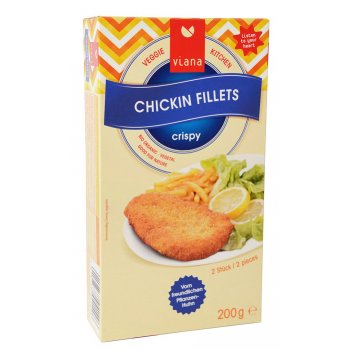 Vegan Chickin Filets panés Bio, 200g