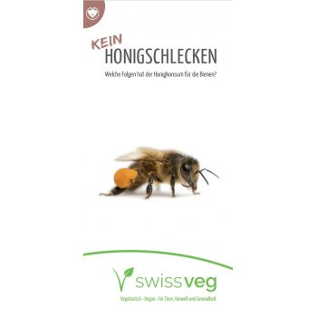 Faltblatt: Kein Honigschlecken