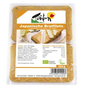 Filets de Tofu à la Japonaise Bio, 160g
