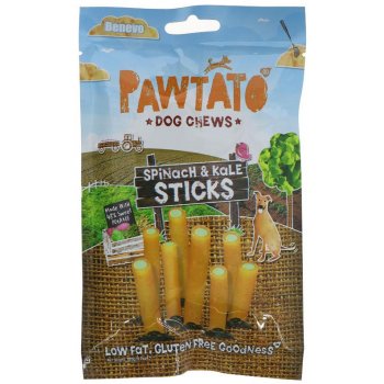 Benevo Os à mâcher Epinard / Kale Pawtato Sticks, 120g