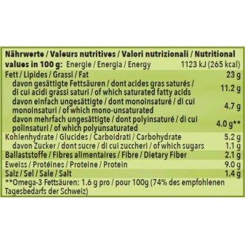 Alternative Vegan au Fromage Grec avec Herbes Bio, 200g