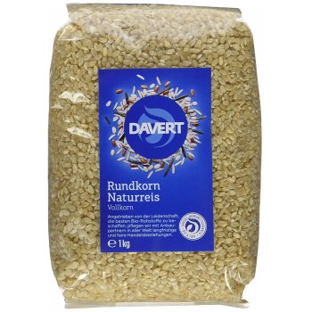 Riz rond à grains entiers de riz brun bio, 1kg