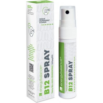 Vitamin B12 Methylcobalamin Vegan 500µg Spray, 25ml