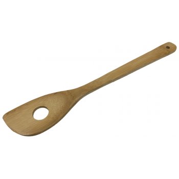 Bambou utensiles de cuisine spatule à trou, 35cm